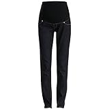 KINDOYO マタニティ デニムパンツ レディース (ブラック)