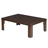 軽量折れ脚こたつ カルコタ 120×80cm
