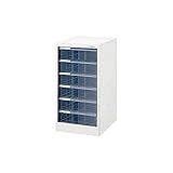 ナカバヤシ アバンテV2 フロアケース スチール A4 深6段 AF-M6 白 生活用品 インテリア 雑