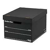 フェローズ バンカーズボックス 703Sボックス フルブラック 1個 FE-100143113