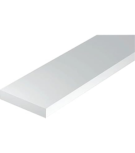 Amazon | エバーグリーン プラ素材 平棒 板厚0.5x幅1.0mm 長さ35cm (10