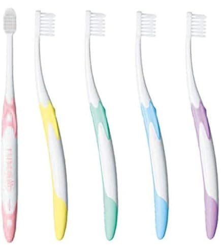 chako．ルシェロ歯ブラシP-20S60本 Amazon | ルシェロ 歯ブラシ P-20 M(ふつう）× 5本 | GC | 大人用