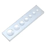 KUKU工房 カシメ打ち具 打ち棒 打ち台 単品 レザークラフト 工具 カシメ金具取付 DIY用 (打ち台 プレート)