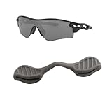 [HiCycle2] 自社製 オークリー アクセサリー イヤーソック ノーズパッド キット OAKLEY RADAR Pathレーダー用 (灰ノーズパッド)