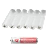 A-CRAFT 6本セット 電池スペーサー 単4 単3 変換 簡単 対応