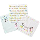 赤ちゃん本舗　ガーゼハンカチ３枚組　ミッキー＆ミニー 日本製