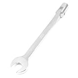 uxcell コンビネーションレンチ　クロムメッキCR-V　１９ｍｍ　車用道具