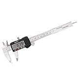 Fenteer デジタル　スライディングバーニアキャリパー　LCDディスプレイ　キャリパー　測定　ツール　150mm 　