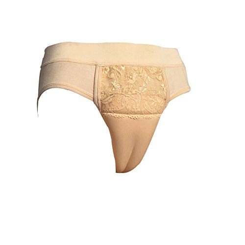 女の子に変身!カバーパンツコスプレ男性用 (M, 肌色)