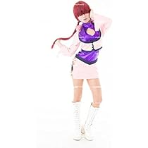 【KOF】シェルミー　ニューフェイスチーム　コスプレ衣装 Amazon.co.jp: KOFシェルミー Shermie コスプレ衣装 ＋ 靴 全
