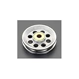 エスコ ９．５ｘ１２．７ｘ５７ｍｍロープシーブ（ステンレス製） EA987SL-6