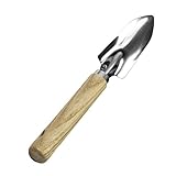 Toil in the Soil Hand Held Mini Transplanter- Ash Handled Stainless Steel Tillers [並行輸入品]