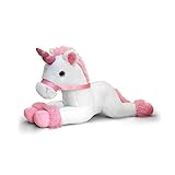 (キール・トイズ) Keel Toys ユニコーン ぬいぐるみ プラッシュトイ (35cm) (ピンク/ホワイト)