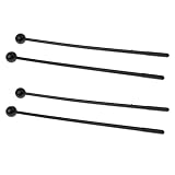 F Fityle 2ペアパーカッションマレットスティック楽器パーツ