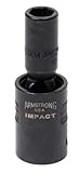 Armstrong 46-117 3/8-Inch Drive 6 Point MAXX Impact Universal Socket, 17 mm by Apex Tool Group