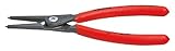 クニペックス KNIPEX 4911-A2 軸用精密スナップリングプライヤー 直(SB)