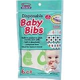 Disposable Baby Bibs - Ideal For Home & Travel, 6 ct,(Parents Select) by Parent's Choice [並行輸入品]