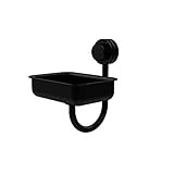 Allied Brass 432D-BKM Venus Collection Soap Dish, Matte Black [並行輸入品]