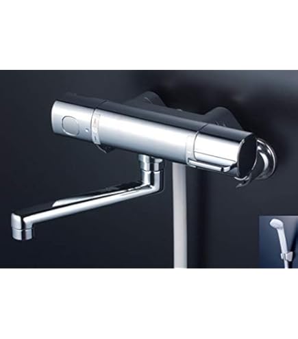 Amazon | KVK サーモスタット式シャワー FTB100K 白 | 浴室水栓