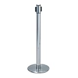 スガツネ工業 LAMP ベルトリールパーティションAP-BR391MC型 表示窓付ヘッド回転タイプ AP-BR391MC(MR)RD レッド