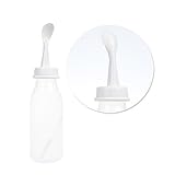 1スプーン240 mlとスクイーズボトル白の赤ちゃんの離乳