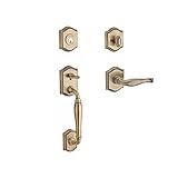 Baldwin SCWESXDECRTAR049 Reserve Single Cylinder Handleset Westcliff x Decorative with Traditional A