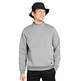 [キャロウェイ] メンズ モックネックスウェット (凸エンボスロゴ・ダンボールニット) / ゴルフ / C23217102 1022_グレー LL