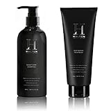 槙野智章プロデュース [HALTEN] シャンプー トリートメント セット メンズ 300ml/200g 濃密泡 オーガニック 頭皮 保湿 スカルプ ケア ヘア リペア ハルテン