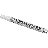 BRITE-MARK Medium Tip Paint Marker, White [並行輸入品]