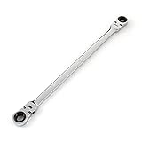 TEKTON WRN77005 Extra Long Flex-Head Ratcheting Box End Wrench, 7/16-Inch x 1/2-Inch [並行輸入品]