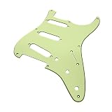 YJB PARTS ST50's ストラト用ピックガード ミントグリーン3P インチ 日本製