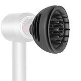 ウェーブ カール ディフューザー ノズル アタッチメント、ダイソン スーパーソニック ヘアドライヤー HD 16 HD15 HD12 HD08 HD04 HD03 HD02、アタッチメント部品番号.973924-01,2 In 1ディフューザーノズルスタイリングツール