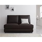 ソファーベッド 幅120cm【Cleobury】ブラウン デザインソファベッド【Cleobury】クレバリー