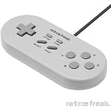 レトロフリーク 標準コントローラー (SFCカラー) スーパーグレー