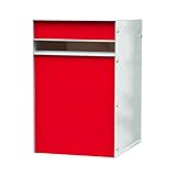 Box Design ポスト 郵便受け Designer Range b/o Red