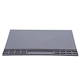 Dolity 絶縁 修理マット 断熱パッド 大きいサイズ 耐高温500℃ 滑り止め 全4色 携帯電話 電子製品用 シリコン製 高品質 - グレー