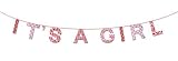 Taftan Fabric Garland It's a Girl 250cm (Pink) by Taftan