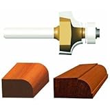 Vermont American 23135 1-1/2-Inch Outer diameter, 3/4-Inch Cutting Length, 1/2-Inch Radius Router Bi