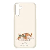 Galaxy S25 用 SC-51F SCG31 SM-S931Z 対応 ギャラクシーｓ25のカバー スマホケース ねこ充電中 ゆるねこ 癒し系 休憩モード コミカル ミルキー 薄型 ケース h240121