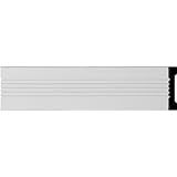 Ekena Millwork PML04X00LI 4 1/2-Inch H x 3/4-Inch P x 96-Inch L Lisbon Fluted Panel Molding by Ekena