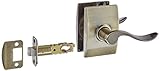 Century Trim with Accent Hall and Closet Lever, Antique Brass (F10 ACC 609 CEN) by Schlage Lock Comp