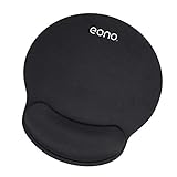 [Amazonブランド] Eono(イオーノ) - マウスパッド リストレスト一体型マウスパッド 手首クッション 人間工学 低反発リストレス