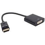 オーディオファン DP変換アダプター DisplayPort to DVI 変換 1920×1080 1080p対応 ブラック