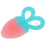 Lovoski 可愛い　新生児　ベビー　ソフト　シリコン　歯がため　おしゃぶり　おもちゃ　全2パタン3色 - ピンク, イチゴ