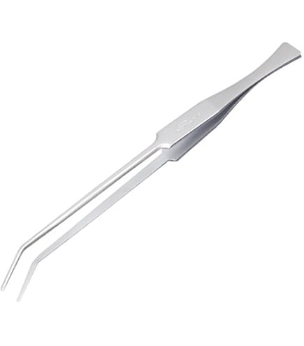 Amazon | KFI プロ用 ピンセット 技工用 先細 190mm 日本製 K-18