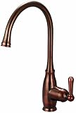 Olympia Faucets K-5440-ORB Single Handle Kitchen Faucet, Oil Rubbed Bronze Finish [並行輸入品]