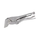Tactix 200613 Sheet Welding Locking Plier, 250mm/10-Inch, Black/Orange [並行輸入品]