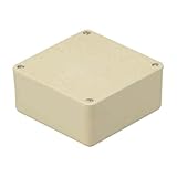 日動電工 露出用 四角BOX 浅形ノック無 アイボリー 4B50JHW