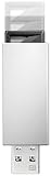 IO DATA(アイオーデータ) USB 3.1 Gen 1(USB 3.0)/2.0対応 USBメモリー 64GB ホワイト U3-PSH64G/W