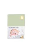 Pinolino Jersey Fitted Sheet for Cot Bed (Lemon by Pinolino